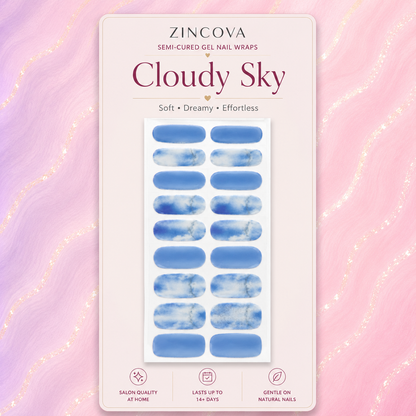 Zincova Semi Cured Gel Nail Wraps